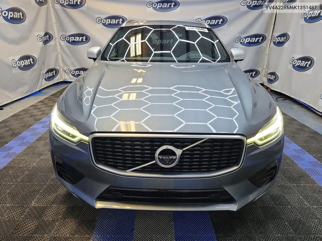 2019 Volvo Xc60 T6 R-Design VIN: YV4A22RM6K1351487 Lot: 58418646