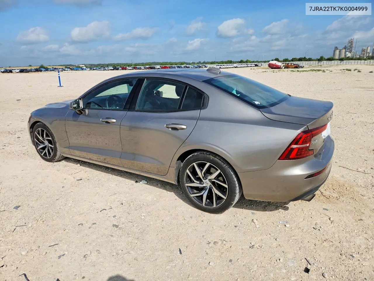 2019 Volvo S60 T6 Momentum VIN: 7JRA22TK7KG004999 Lot: 58512816
