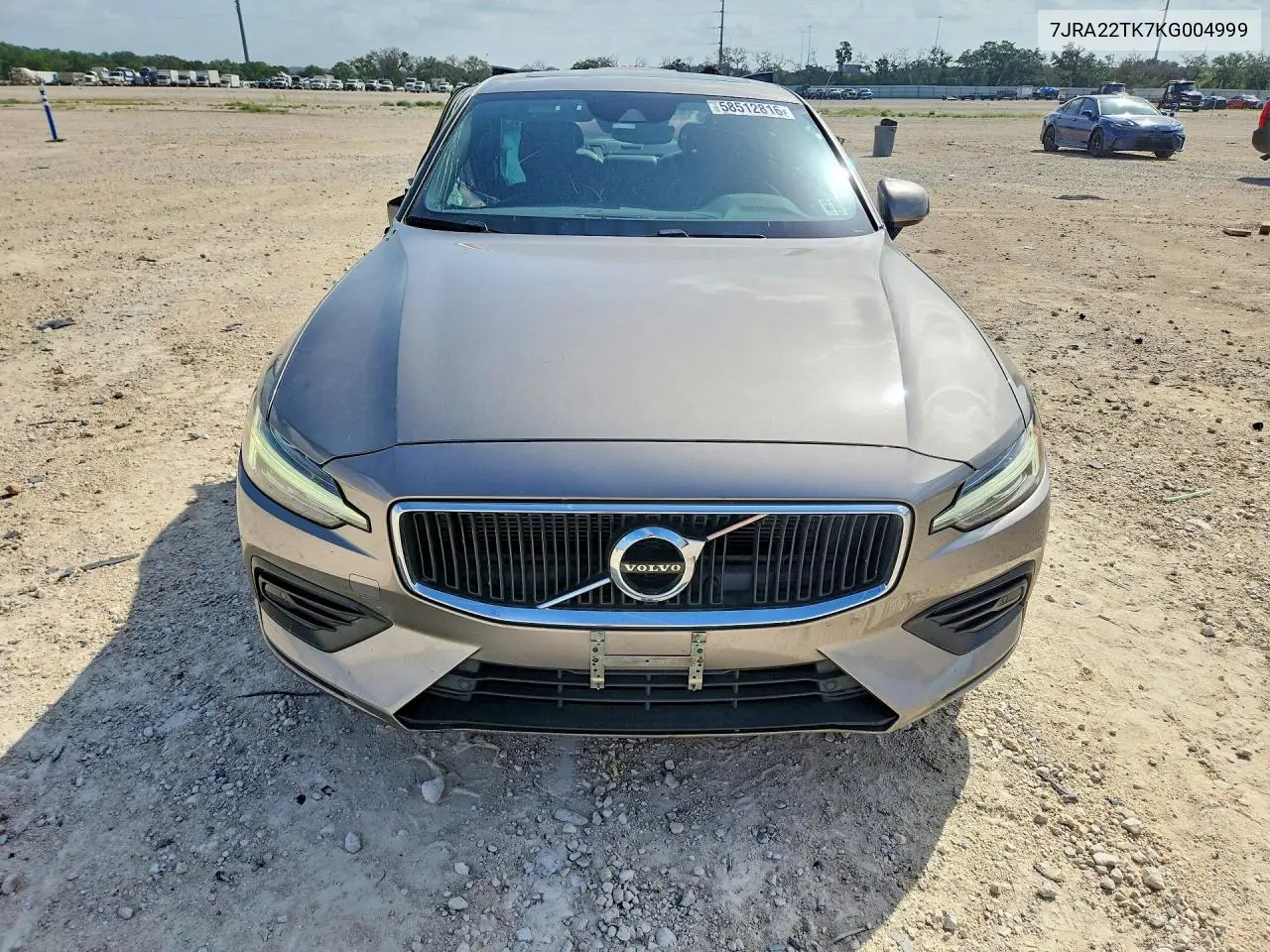 2019 Volvo S60 T6 Momentum VIN: 7JRA22TK7KG004999 Lot: 58512816