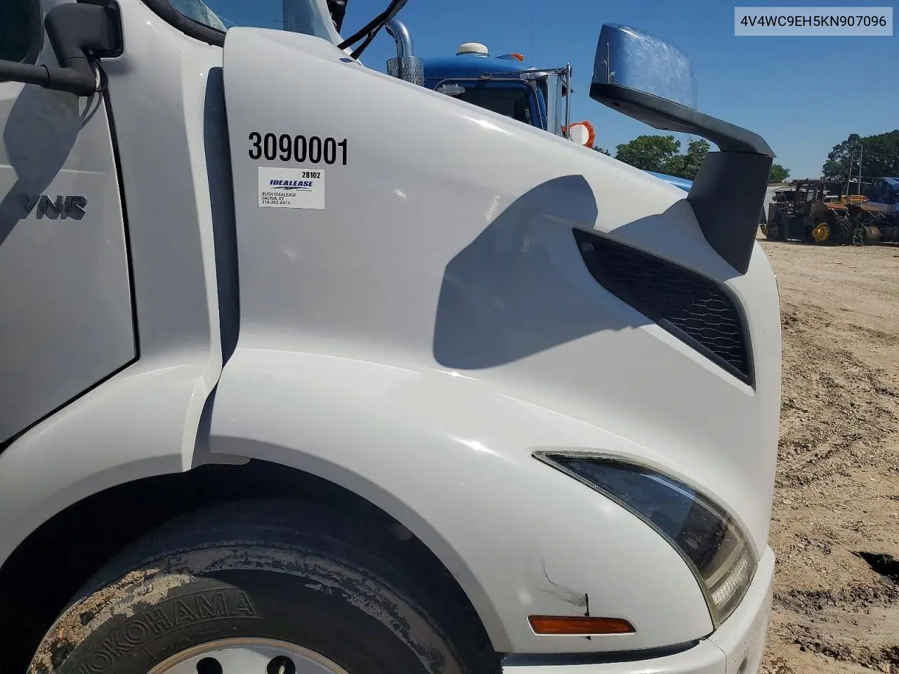 2019 Volvo Vnr Semi Truck VIN: 4V4WC9EH5KN907096 Lot: 59962086