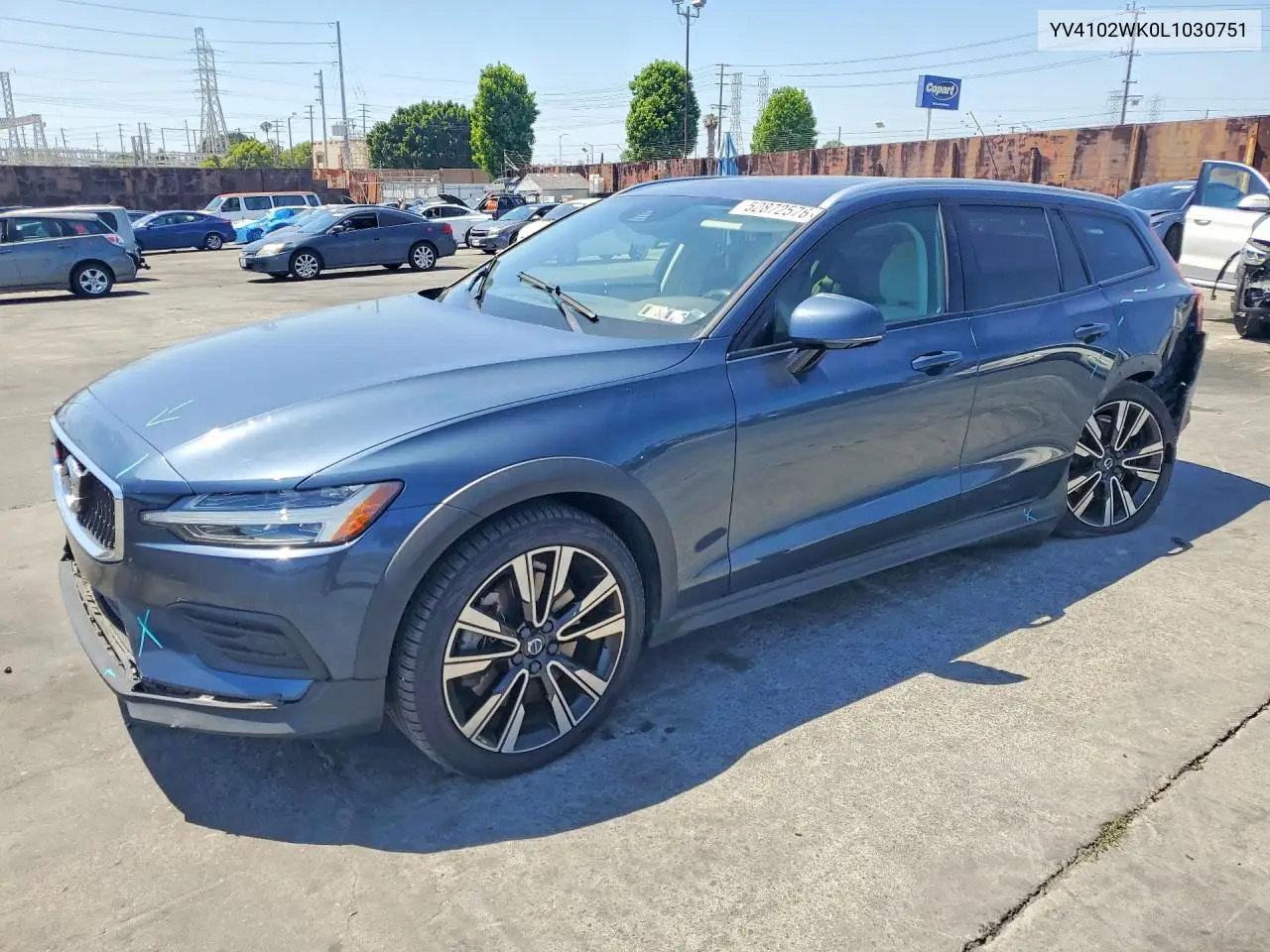 2020 Volvo V60 Cross Country T5 Momentum VIN: YV4102WK0L1030751 Lot: 52872576