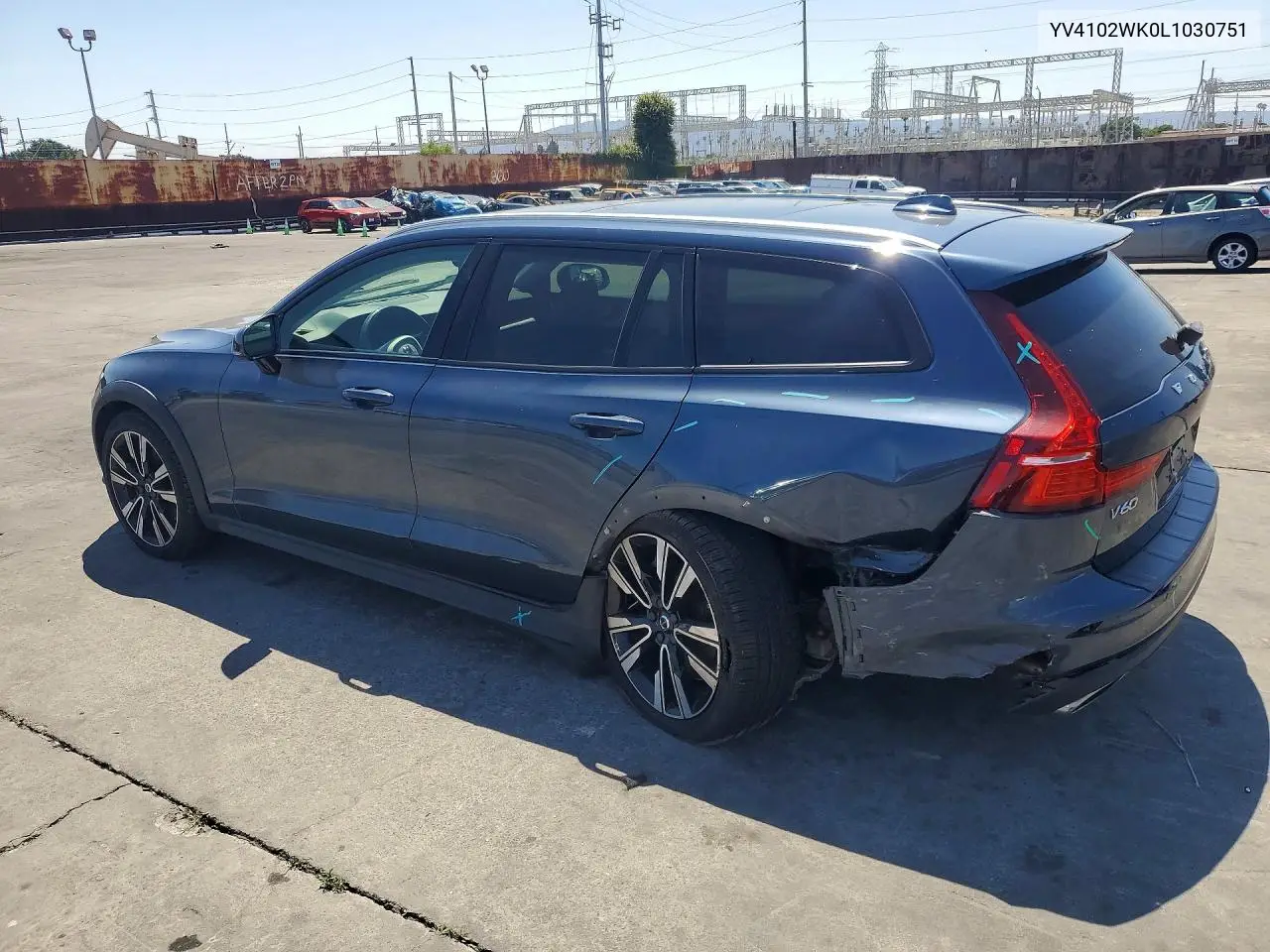 2020 Volvo V60 Cross Country T5 Momentum VIN: YV4102WK0L1030751 Lot: 52872576