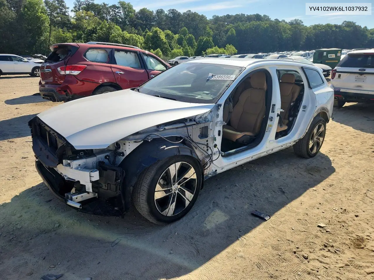 2020 Volvo V60 Cross Country T5 Momentum VIN: YV4102WK6L1037932 Lot: 55386596