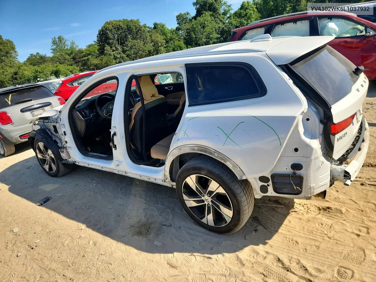 2020 Volvo V60 Cross Country T5 Momentum VIN: YV4102WK6L1037932 Lot: 55386596