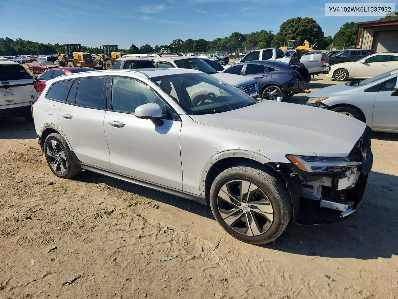 2020 Volvo V60 Cross Country T5 Momentum VIN: YV4102WK6L1037932 Lot: 55386596
