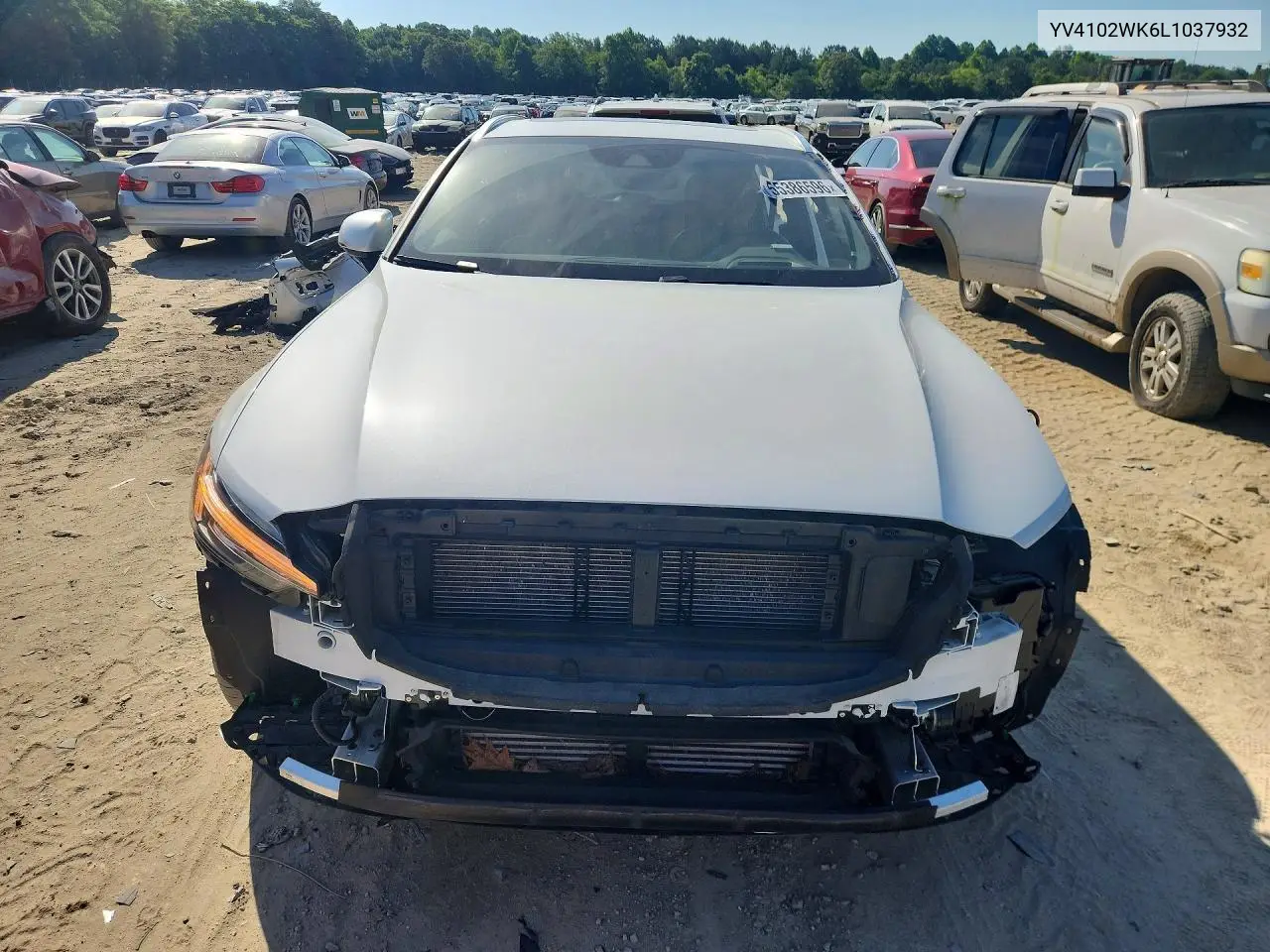 2020 Volvo V60 Cross Country T5 Momentum VIN: YV4102WK6L1037932 Lot: 55386596