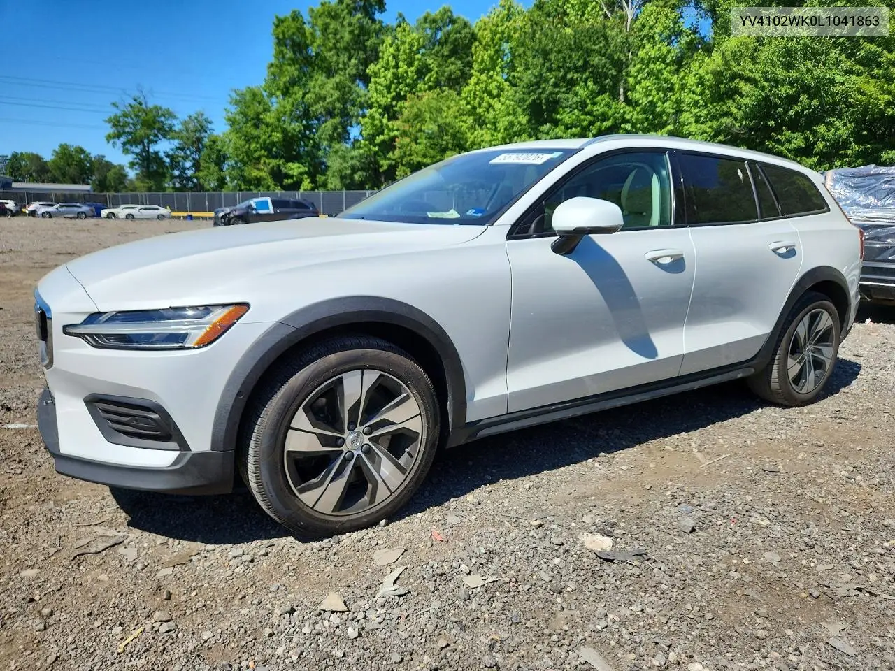 2020 Volvo V60 Cross Country T5 Momentum VIN: YV4102WK0L1041863 Lot: 55792026