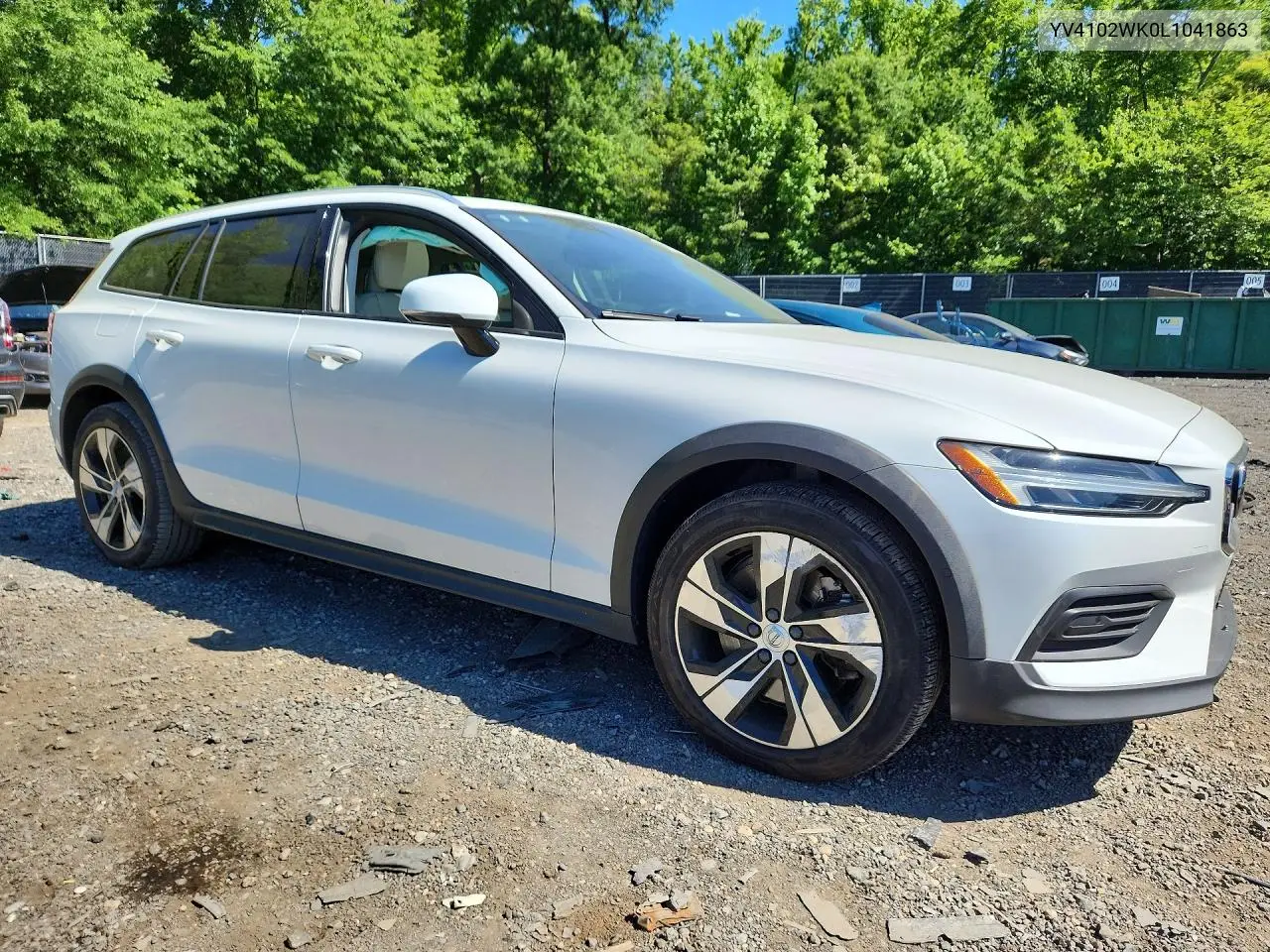 2020 Volvo V60 Cross Country T5 Momentum VIN: YV4102WK0L1041863 Lot: 55792026