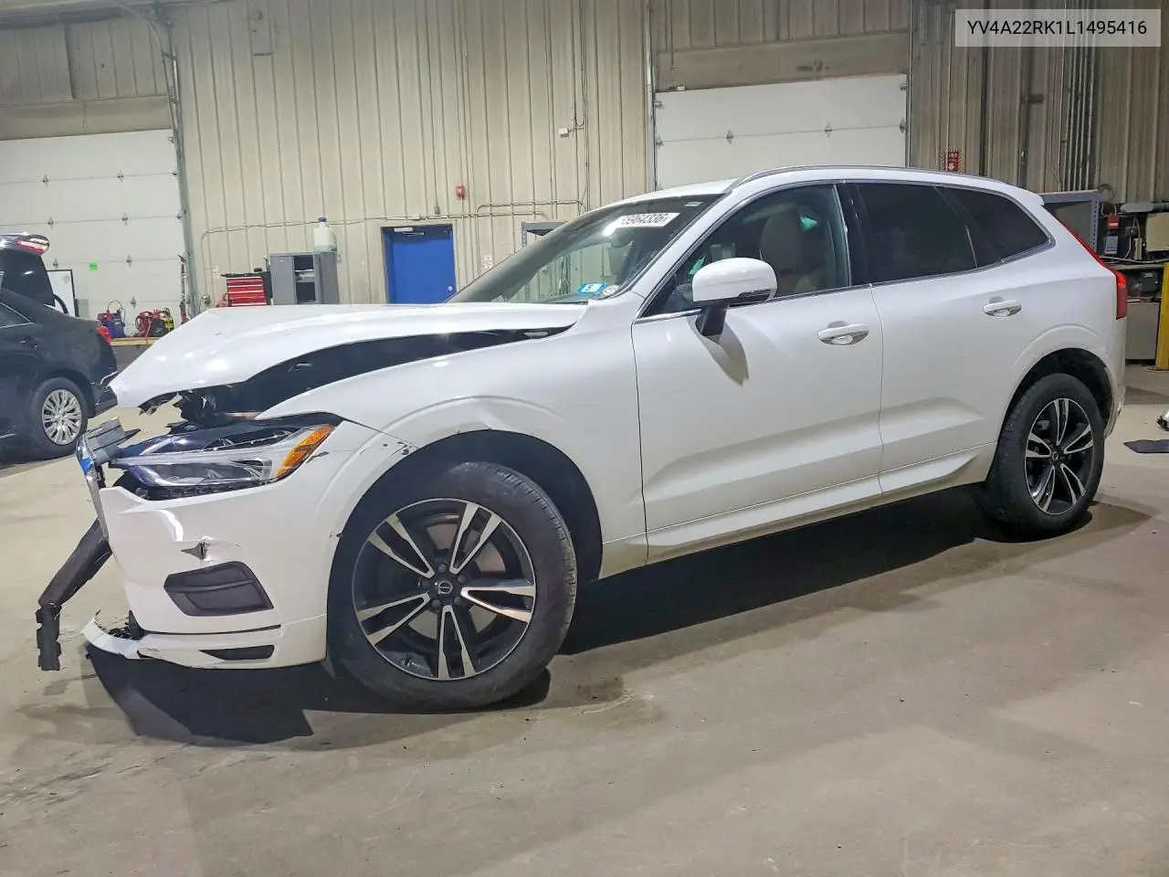 2020 Volvo Xc60 T6 Momentum VIN: YV4A22RK1L1495416 Lot: 55964336
