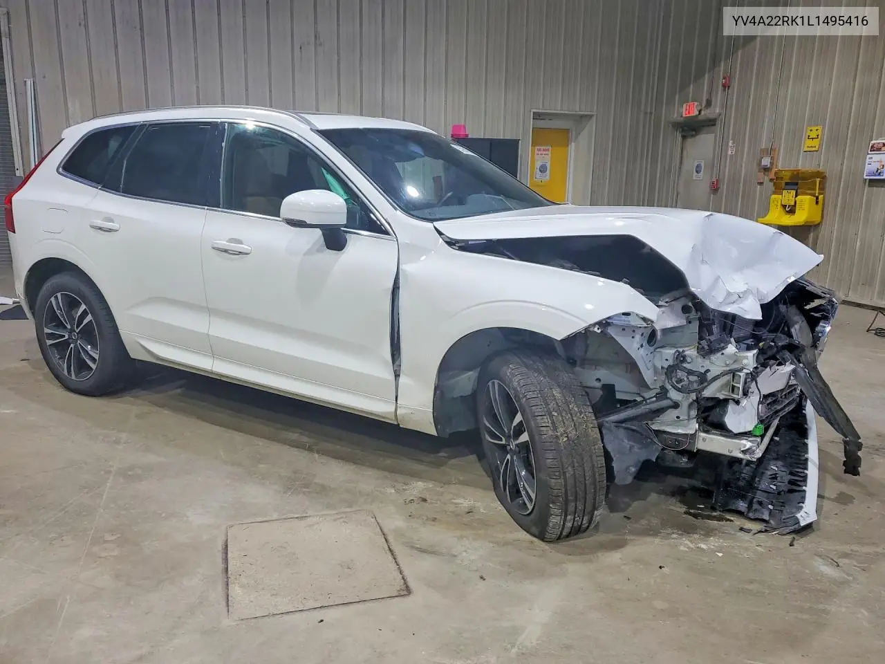 2020 Volvo Xc60 T6 Momentum VIN: YV4A22RK1L1495416 Lot: 55964336