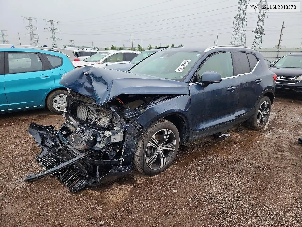 2020 Volvo Xc40 T5 Inscription VIN: YV4162UL6L2313370 Lot: 57426186