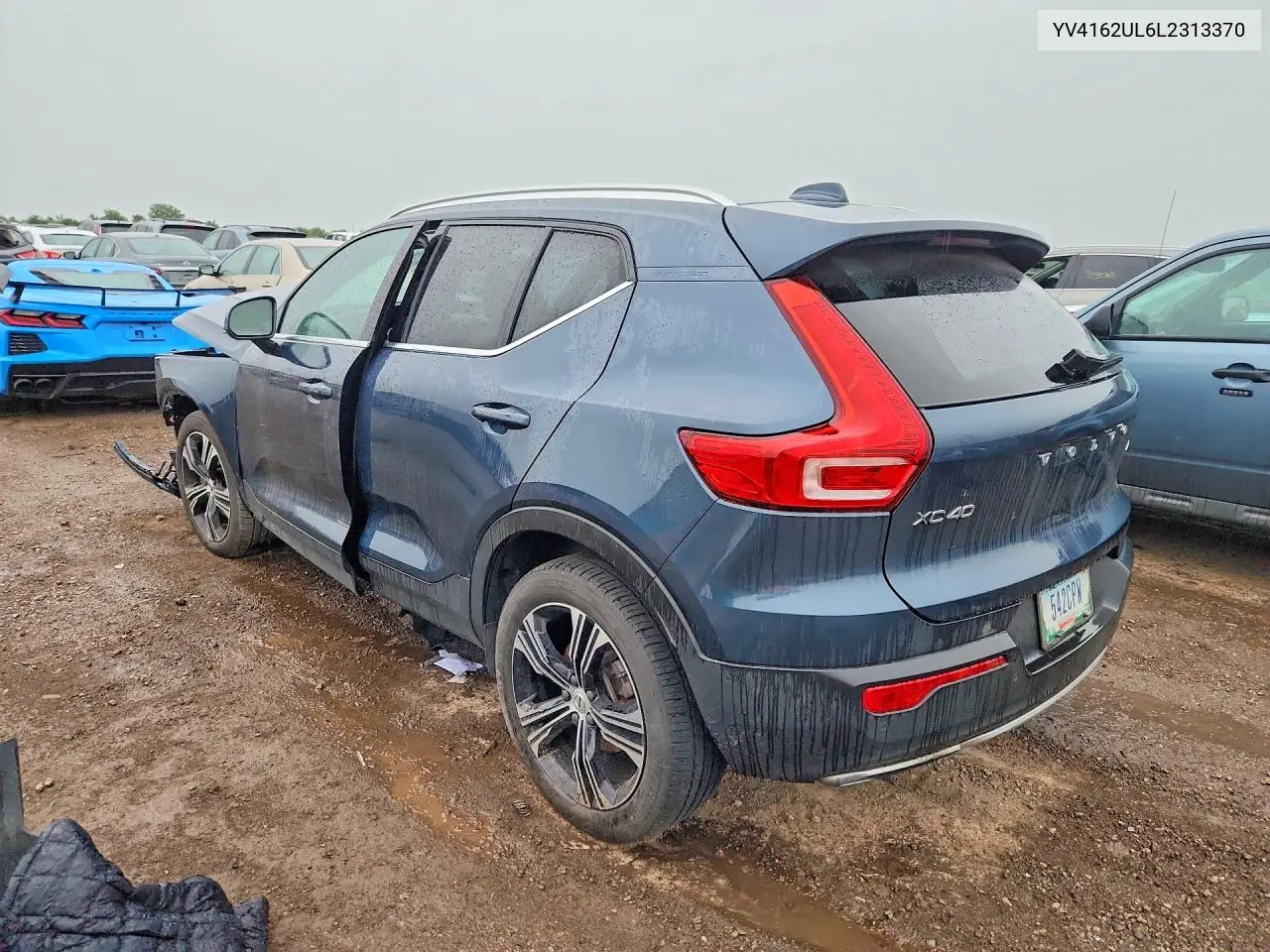 2020 Volvo Xc40 T5 Inscription VIN: YV4162UL6L2313370 Lot: 57426186
