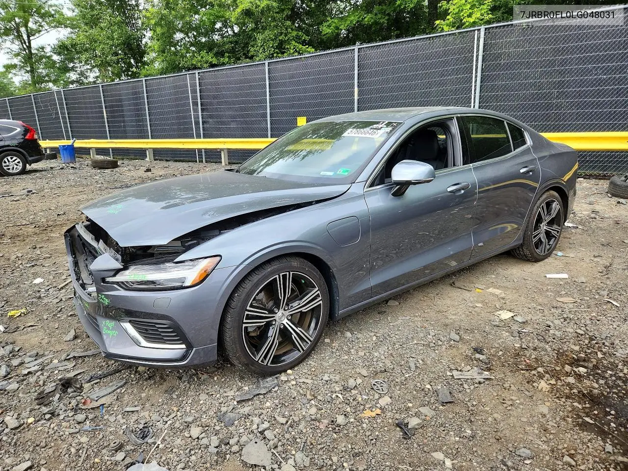 2020 Volvo S60 T8 Inscription VIN: 7JRBR0FL0LG048031 Lot: 57866646