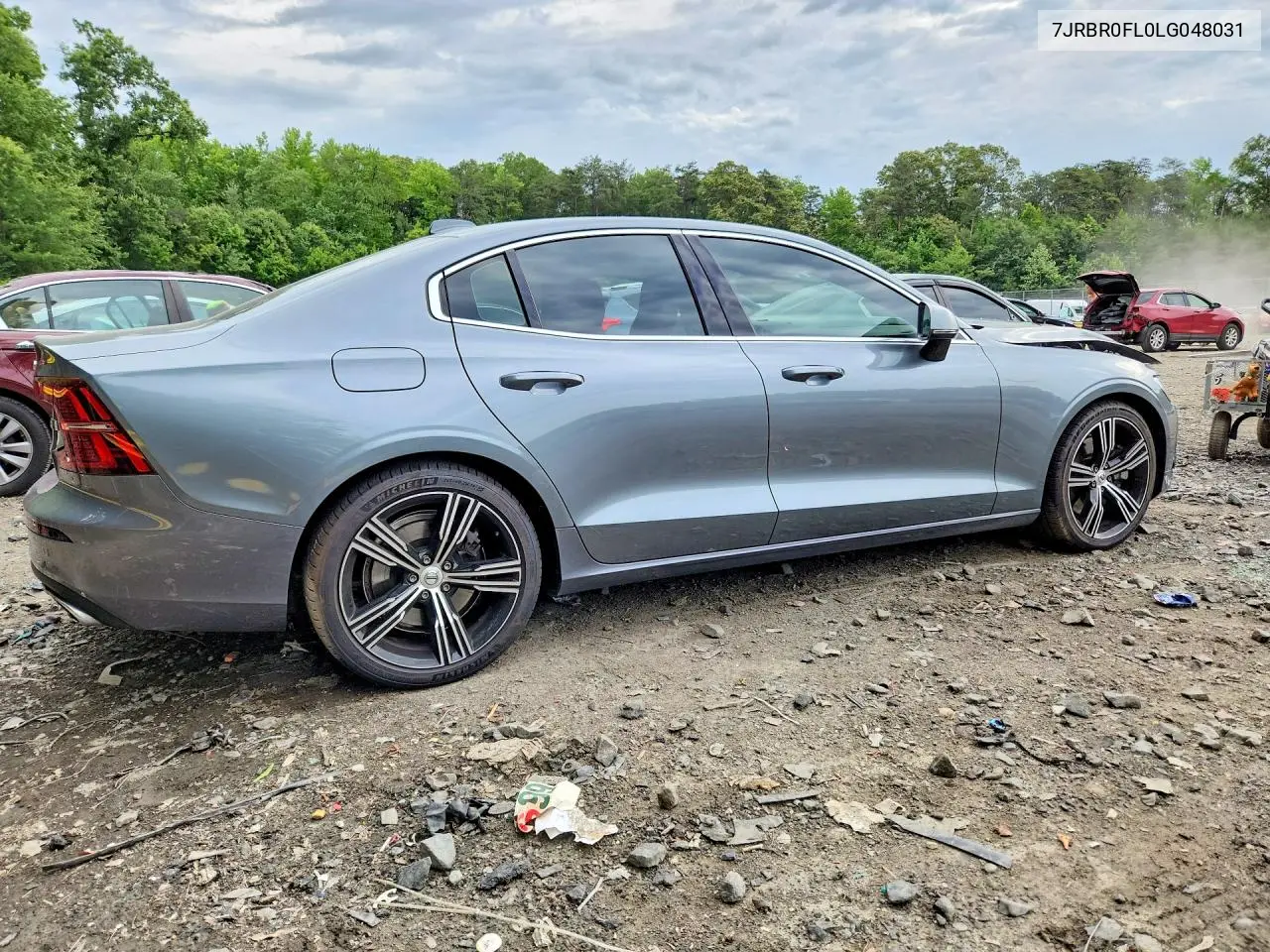 2020 Volvo S60 T8 Inscription VIN: 7JRBR0FL0LG048031 Lot: 57866646