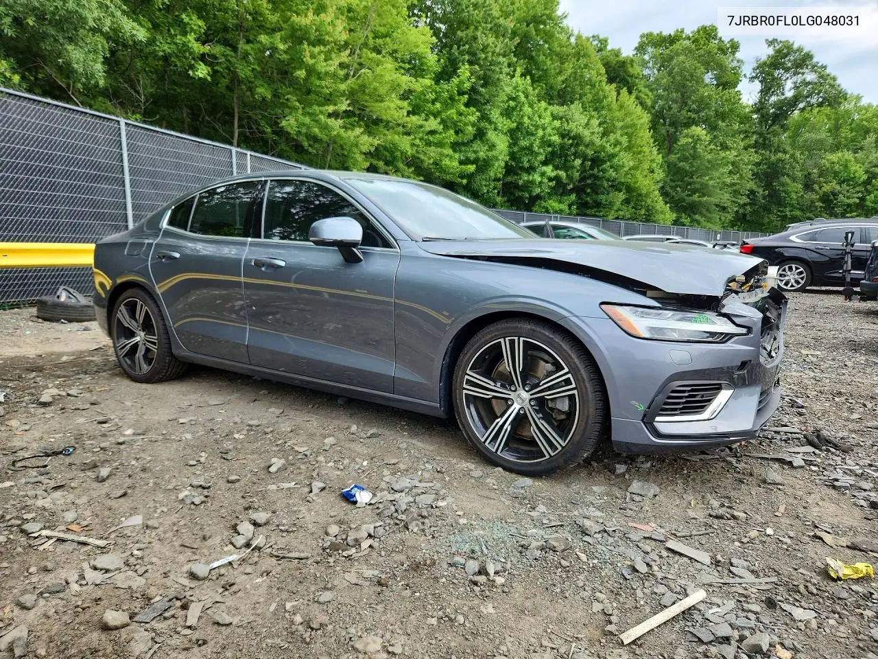 2020 Volvo S60 T8 Inscription VIN: 7JRBR0FL0LG048031 Lot: 57866646