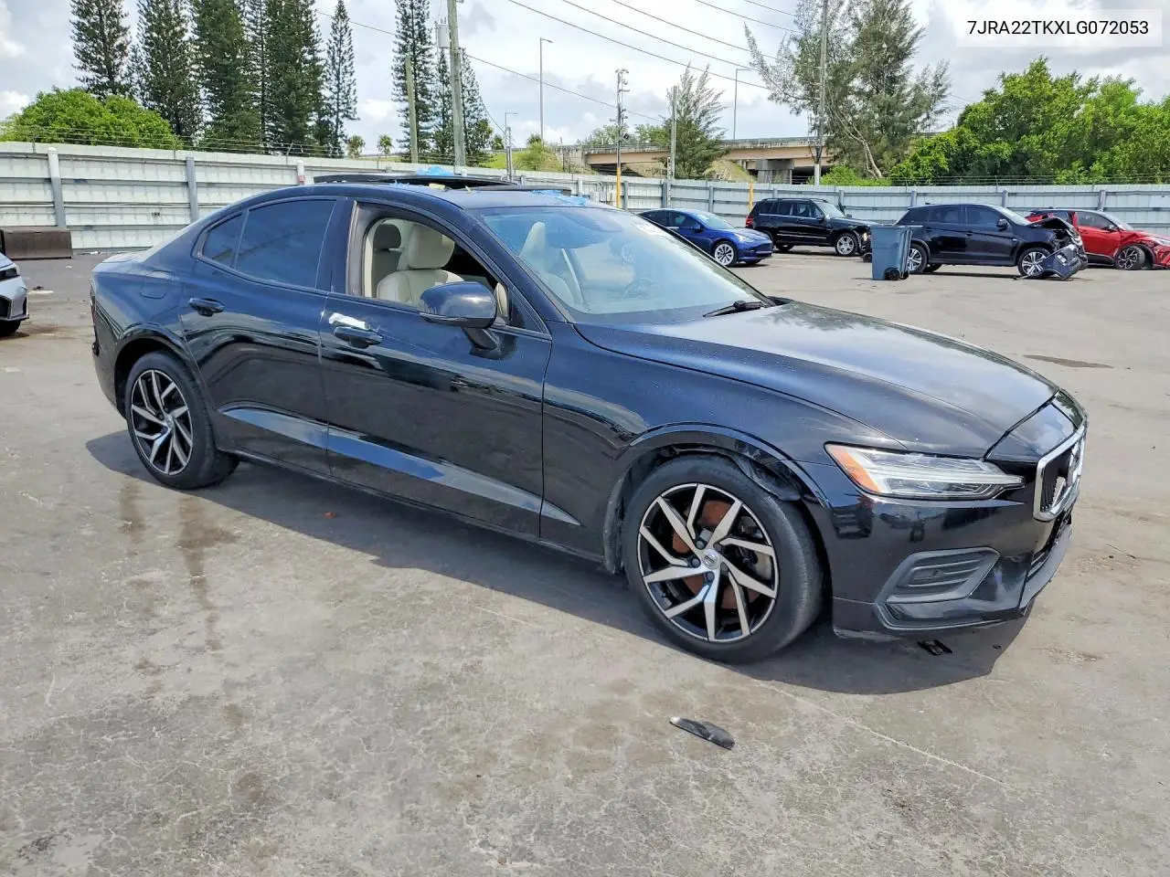 2020 Volvo S60 VIN: 7JRA22TKXLG072053 Lot: 58021636