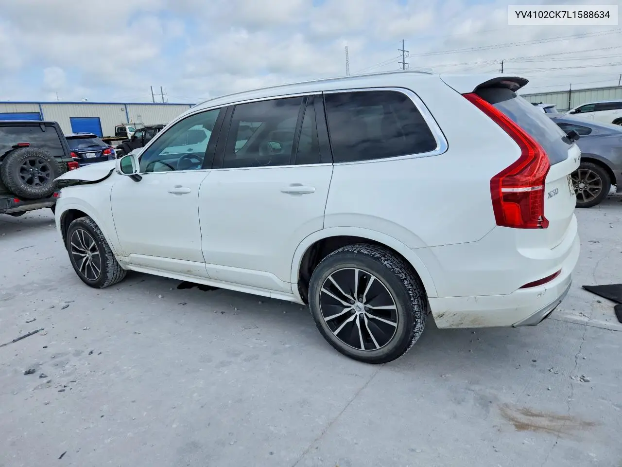 2020 Volvo Xc90 T5 Momentum VIN: YV4102CK7L1588634 Lot: 58451426
