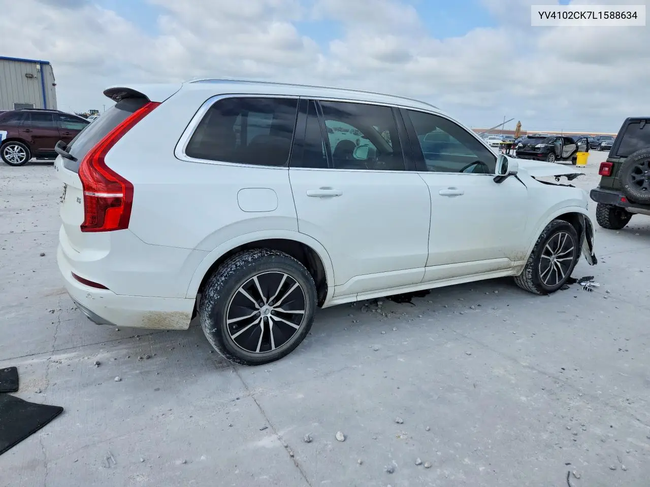 2020 Volvo Xc90 T5 Momentum VIN: YV4102CK7L1588634 Lot: 58451426