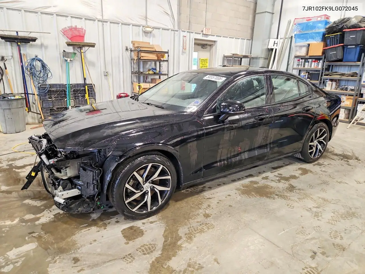 2020 Volvo S60 T5 Momentum VIN: 7JR102FK9LG072045 Lot: 58557886