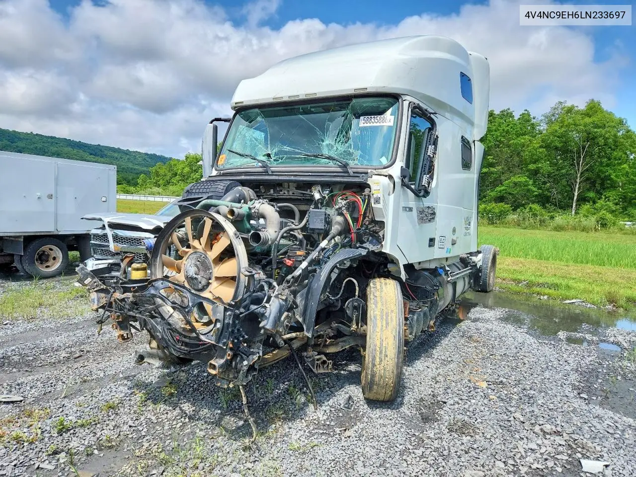 2020 Volvo Vnl Semi Truck VIN: 4V4NC9EH6LN233697 Lot: 58835886