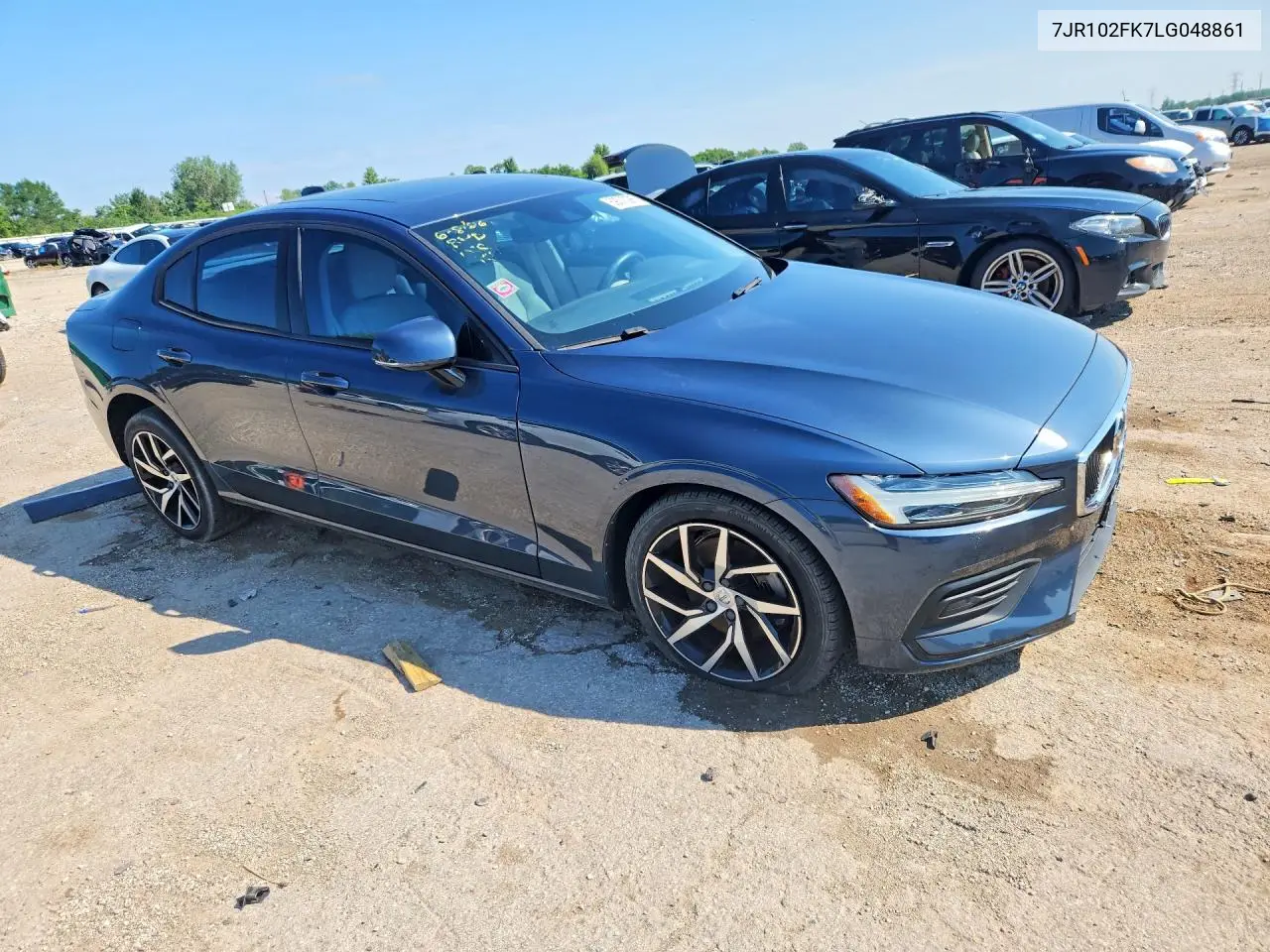 2020 Volvo S60 T5 Momentum VIN: 7JR102FK7LG048861 Lot: 59373086