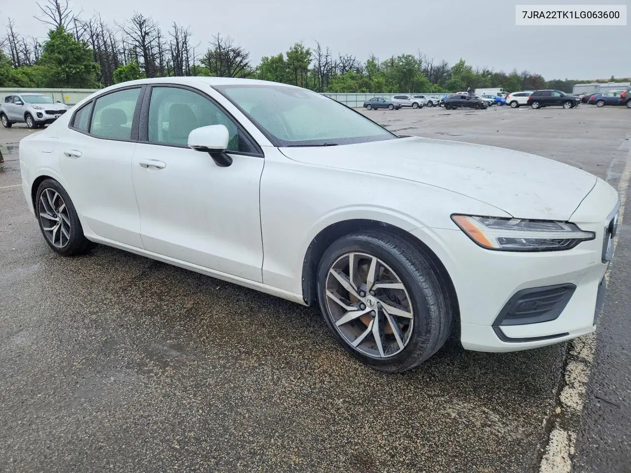 2020 Volvo S60 T6 Momentum VIN: 7JRA22TK1LG063600 Lot: 59616476