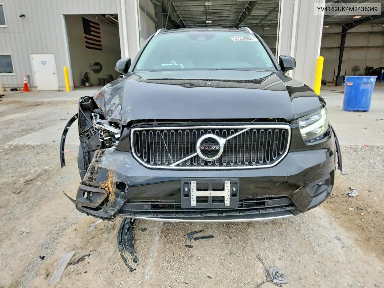 2021 Volvo Xc40 T5 Momentum VIN: YV4162UK4M2436349 Lot: 51532996