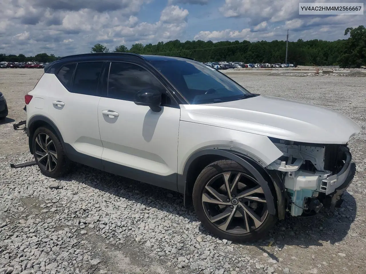 2021 Volvo Xc40 T4 R-Design VIN: YV4AC2HM4M2566667 Lot: 57074786