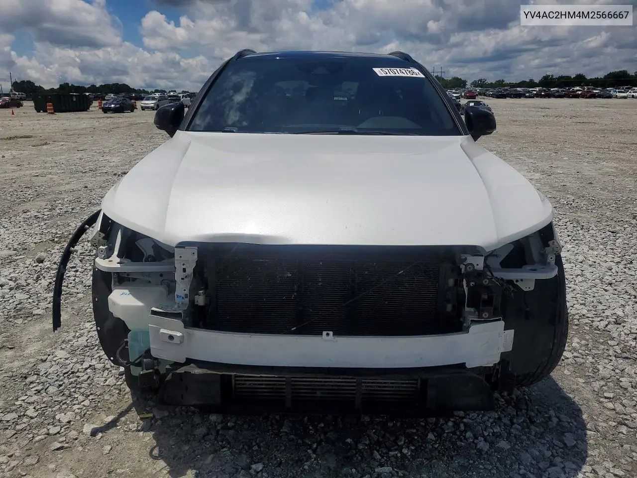 2021 Volvo Xc40 T4 R-Design VIN: YV4AC2HM4M2566667 Lot: 57074786