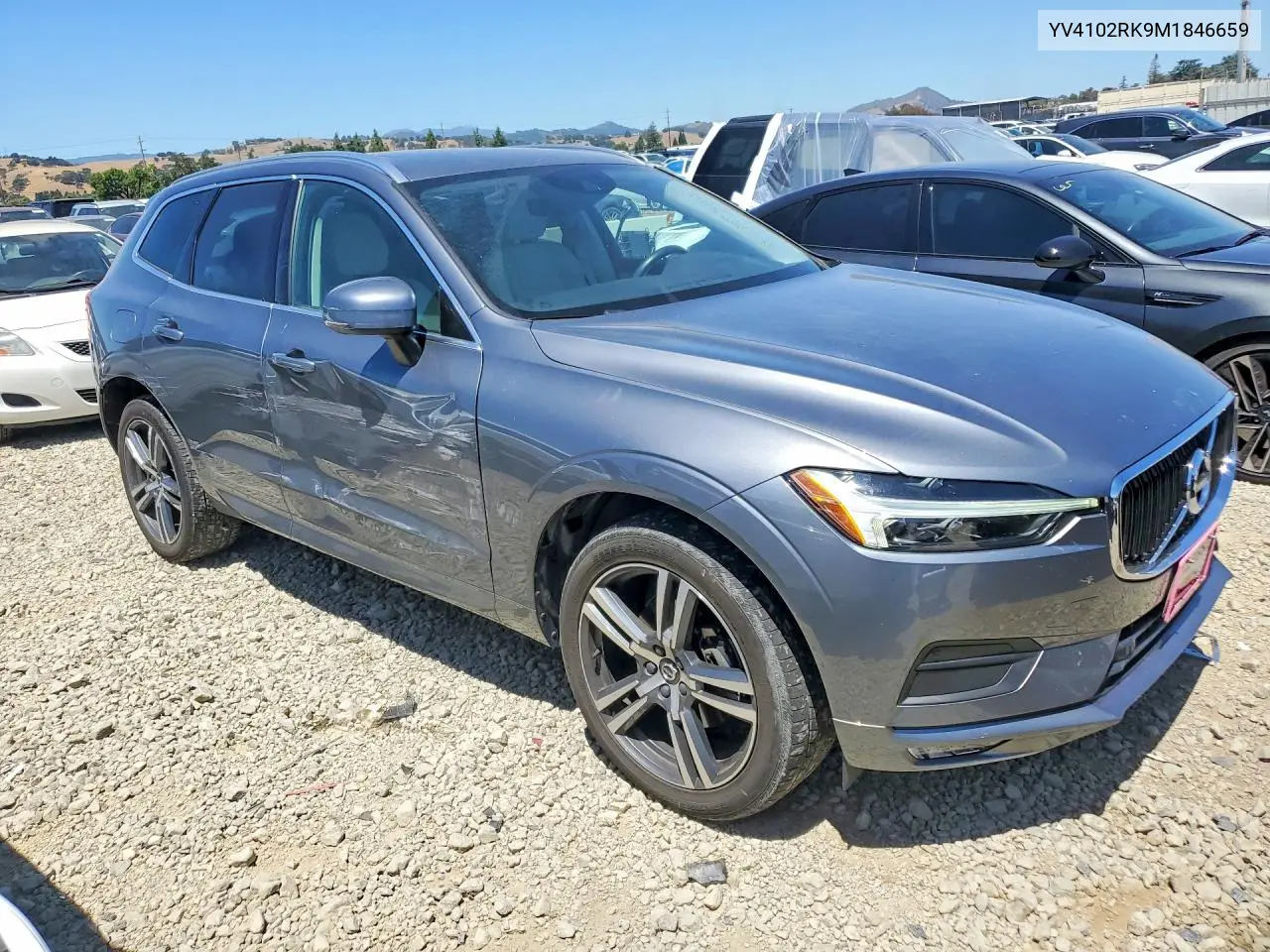 2021 Volvo Xc60 T5 Momentum VIN: YV4102RK9M1846659 Lot: 57345276