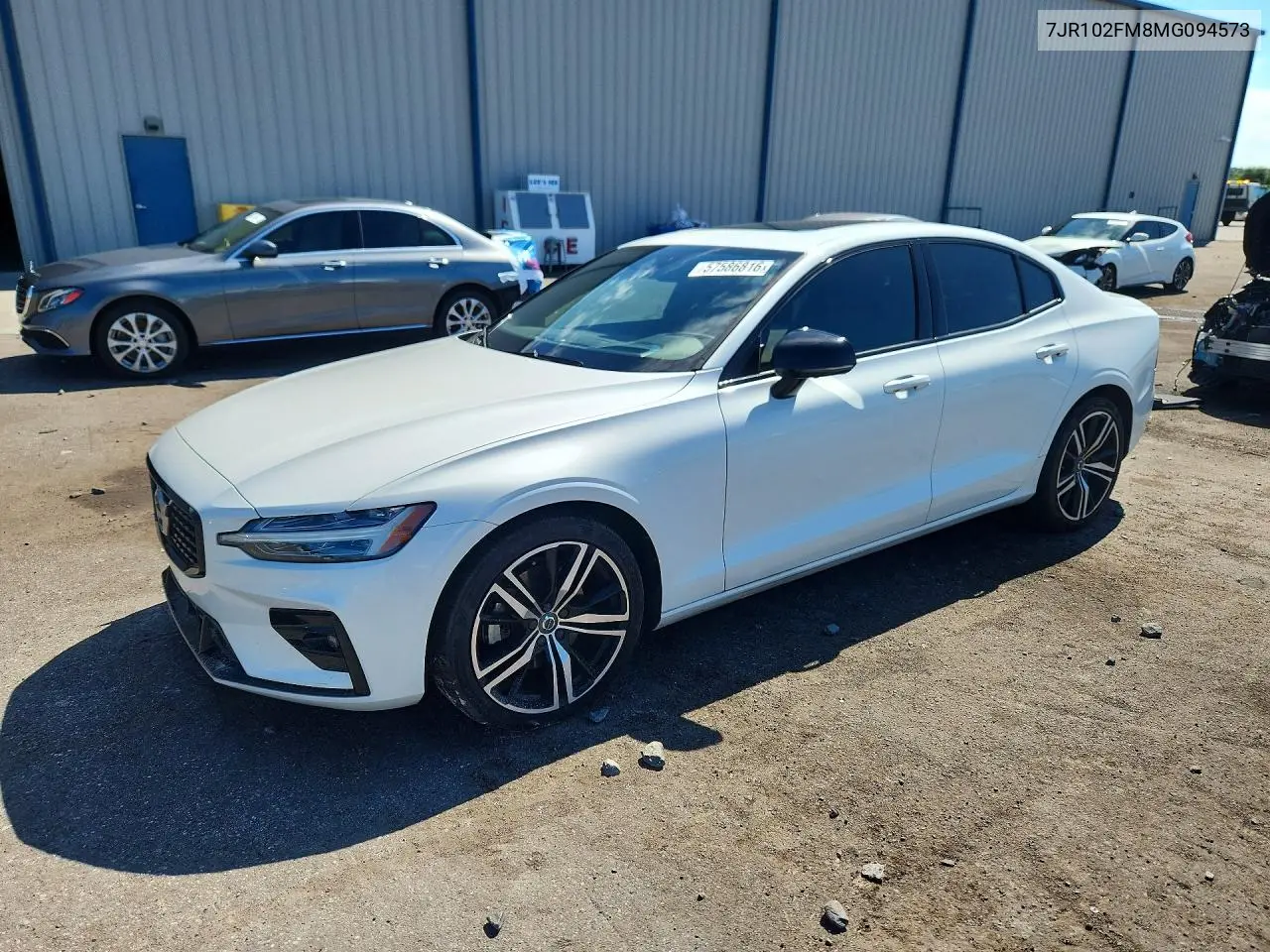 2021 Volvo S60 T5 R-Design VIN: 7JR102FM8MG094573 Lot: 57586816