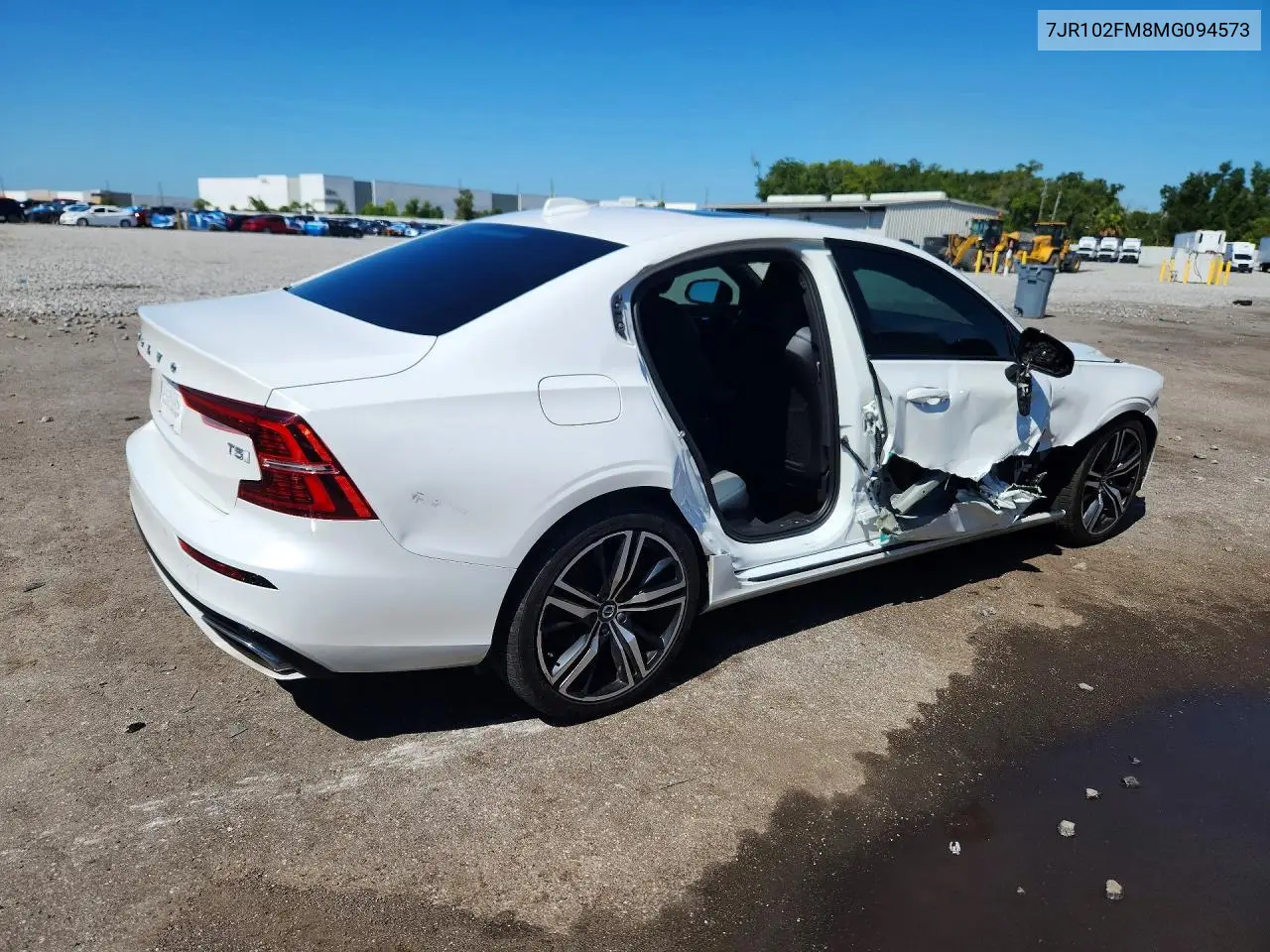 2021 Volvo S60 T5 R-Design VIN: 7JR102FM8MG094573 Lot: 57586816