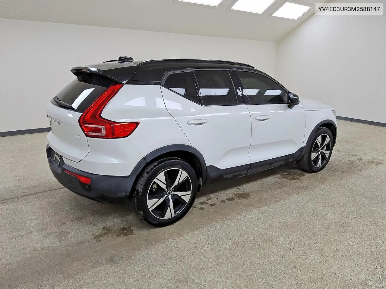 2021 Volvo Xc40 Recharge VIN: YV4ED3UR3M2588147 Lot: 57646596