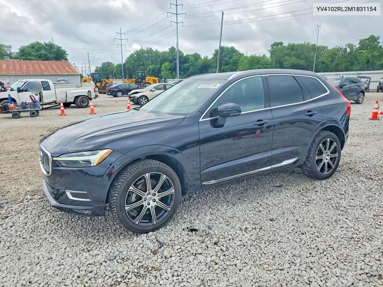 2021 Volvo Xc60 T5 Inscription VIN: YV4102RL2M1831154 Lot: 57722116