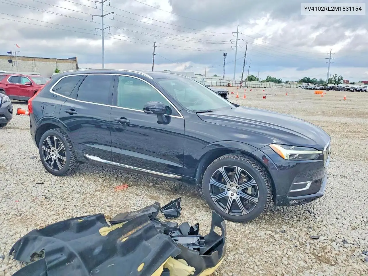2021 Volvo Xc60 T5 Inscription VIN: YV4102RL2M1831154 Lot: 57722116