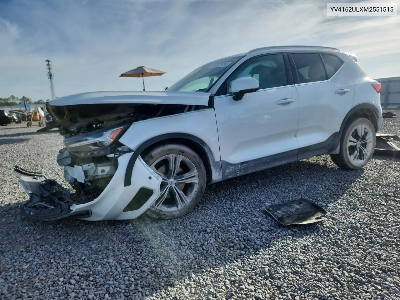 2021 Volvo Xc40 T5 Inscription VIN: YV4162ULXM2551515 Lot: 57821416