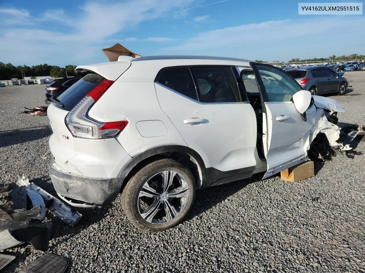 2021 Volvo Xc40 T5 Inscription VIN: YV4162ULXM2551515 Lot: 57821416