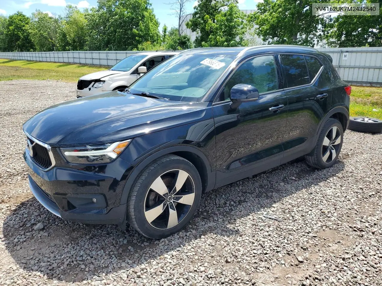 2021 Volvo Xc40 T5 Momentum VIN: YV4162UK7M2432540 Lot: 57966376