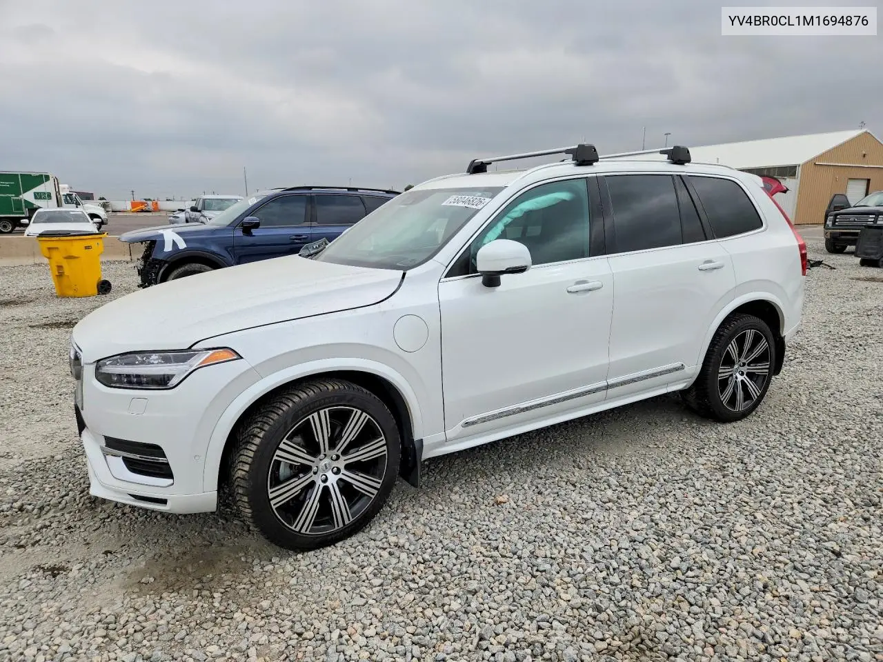 2021 Volvo Xc90 T8 Recharge Inscription VIN: YV4BR0CL1M1694876 Lot: 58046826