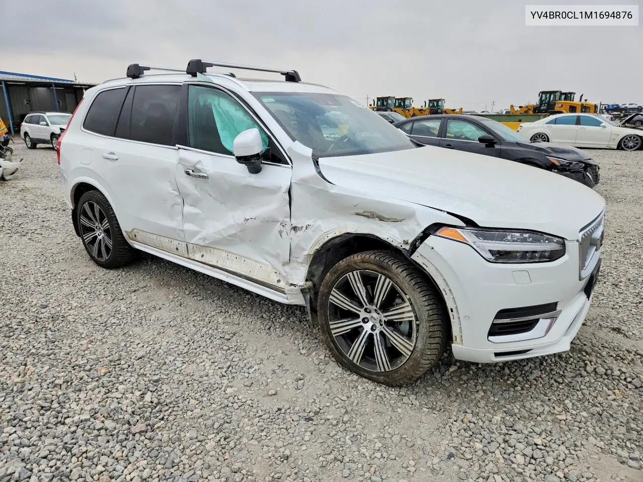 2021 Volvo Xc90 T8 Recharge Inscription VIN: YV4BR0CL1M1694876 Lot: 58046826
