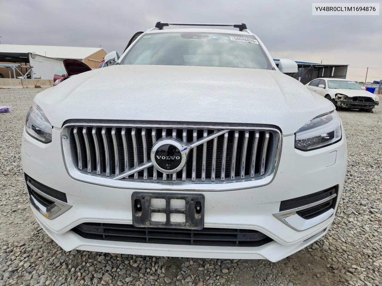 2021 Volvo Xc90 T8 Recharge Inscription VIN: YV4BR0CL1M1694876 Lot: 58046826