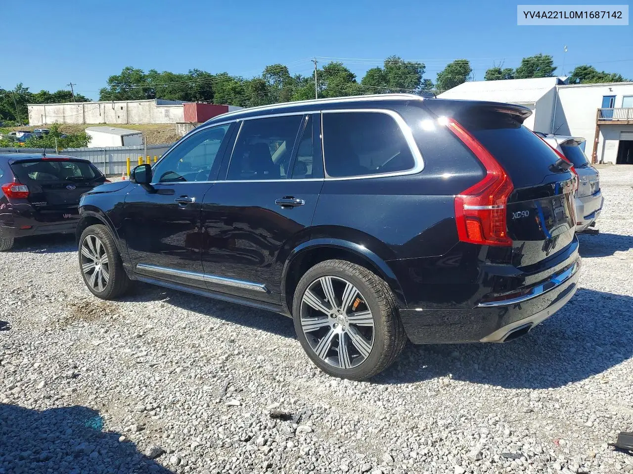 2021 Volvo Xc90 T6 Inscription VIN: YV4A221L0M1687142 Lot: 58237896