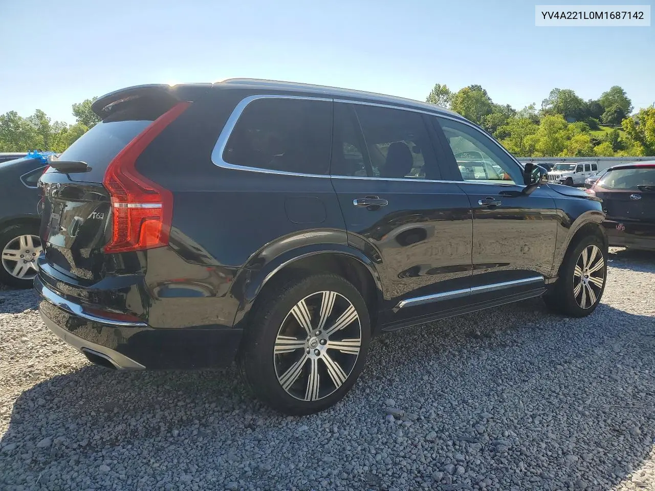 2021 Volvo Xc90 T6 Inscription VIN: YV4A221L0M1687142 Lot: 58237896