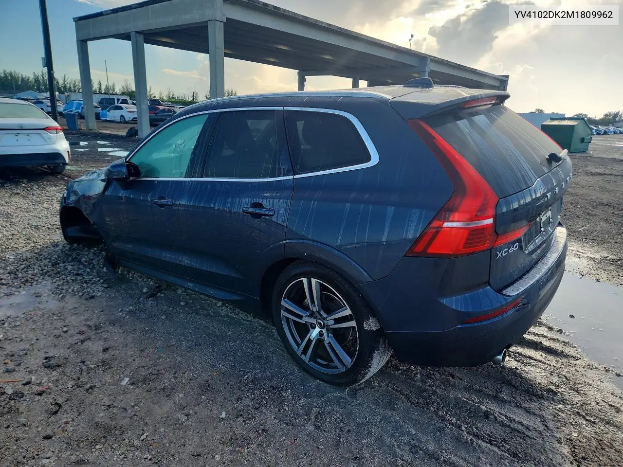 2021 Volvo Xc60 T5 Momentum VIN: YV4102DK2M1809962 Lot: 59541176