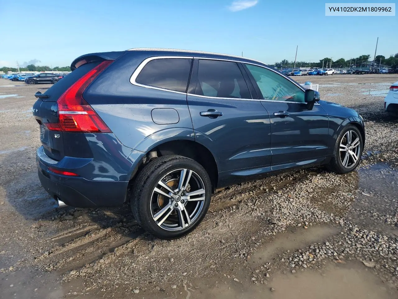 2021 Volvo Xc60 T5 Momentum VIN: YV4102DK2M1809962 Lot: 59541176