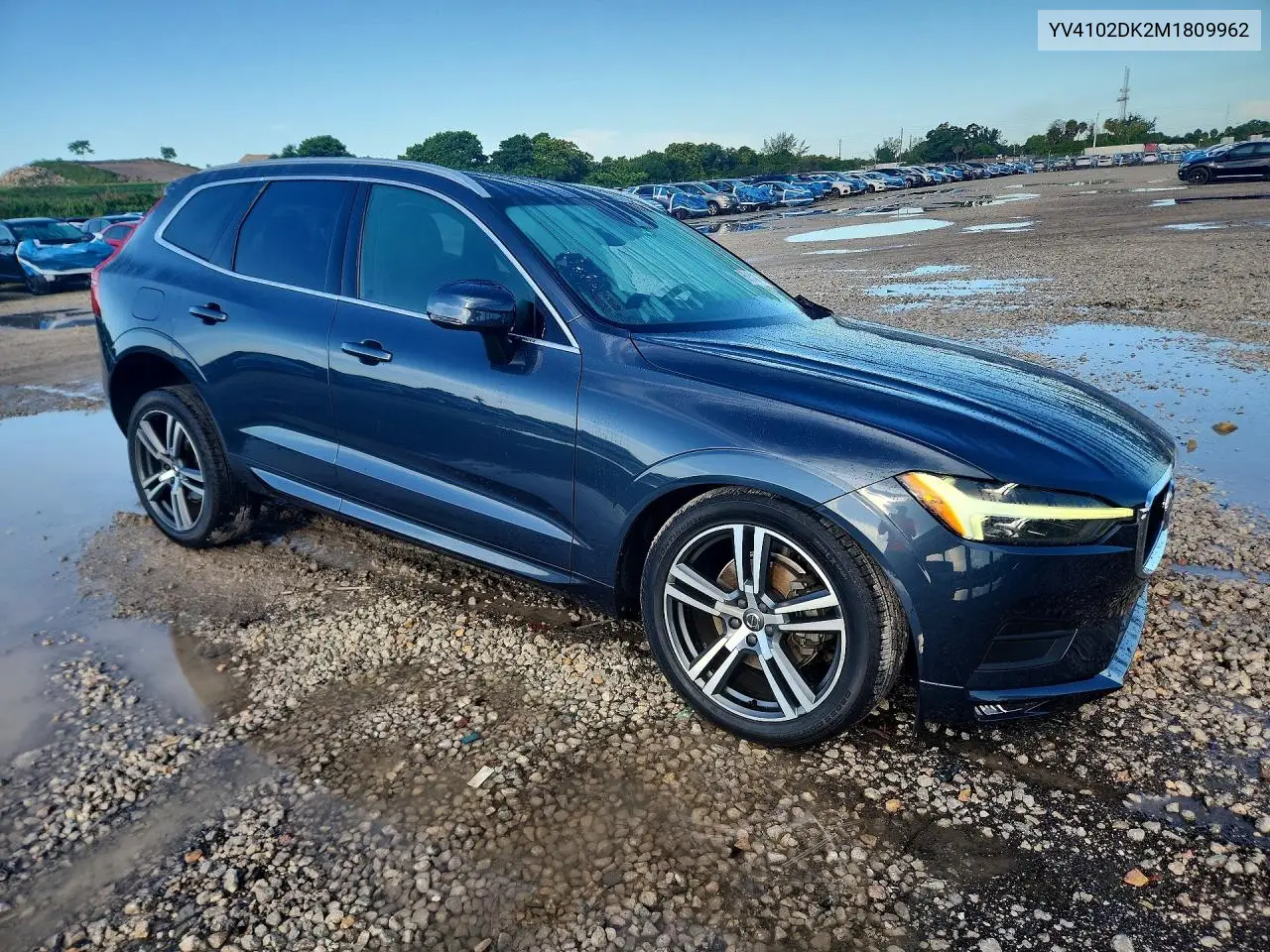 2021 Volvo Xc60 T5 Momentum VIN: YV4102DK2M1809962 Lot: 59541176
