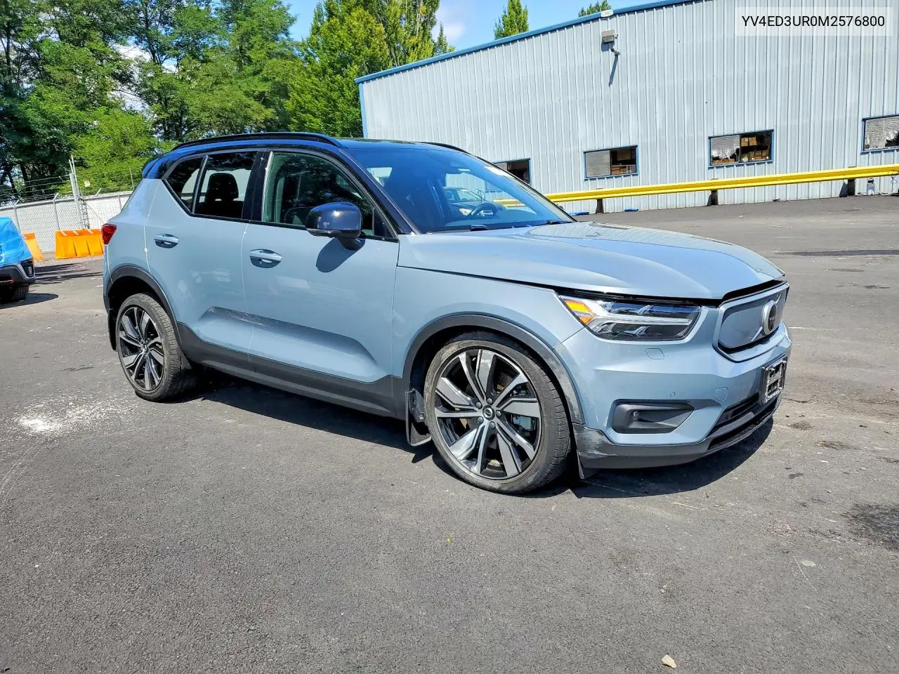 2021 Volvo Xc40 Recharge VIN: YV4ED3UR0M2576800 Lot: 59709916