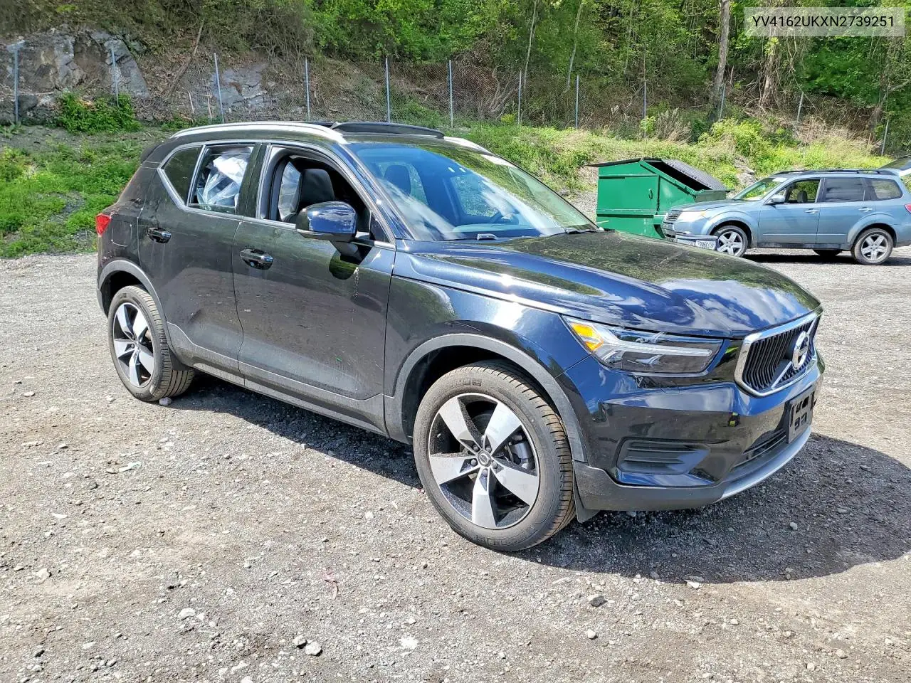 2022 Volvo Xc40 T5 Momentum VIN: YV4162UKXN2739251 Lot: 51193146