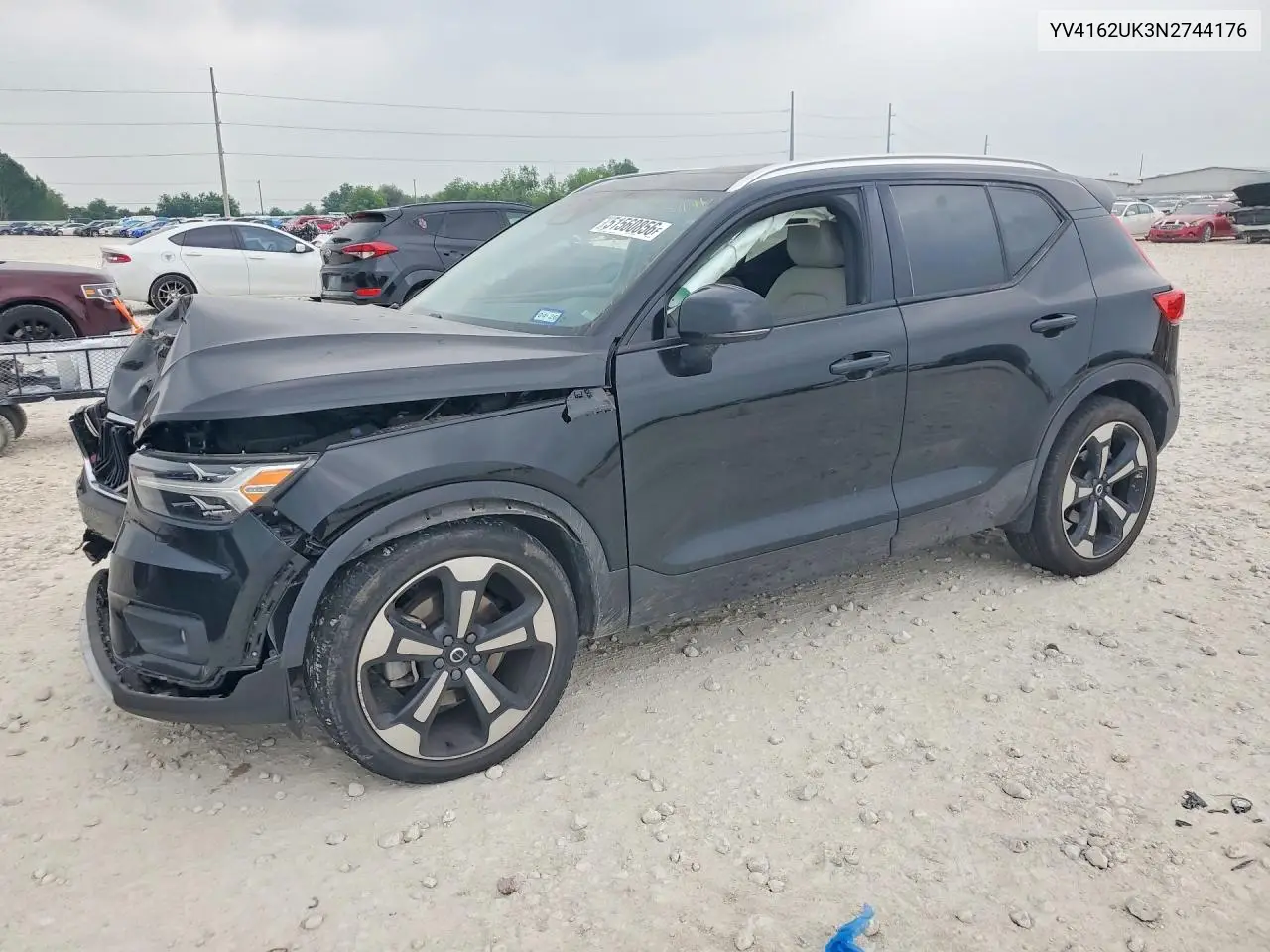 2022 Volvo Xc40 T5 Momentum VIN: YV4162UK3N2744176 Lot: 51560856