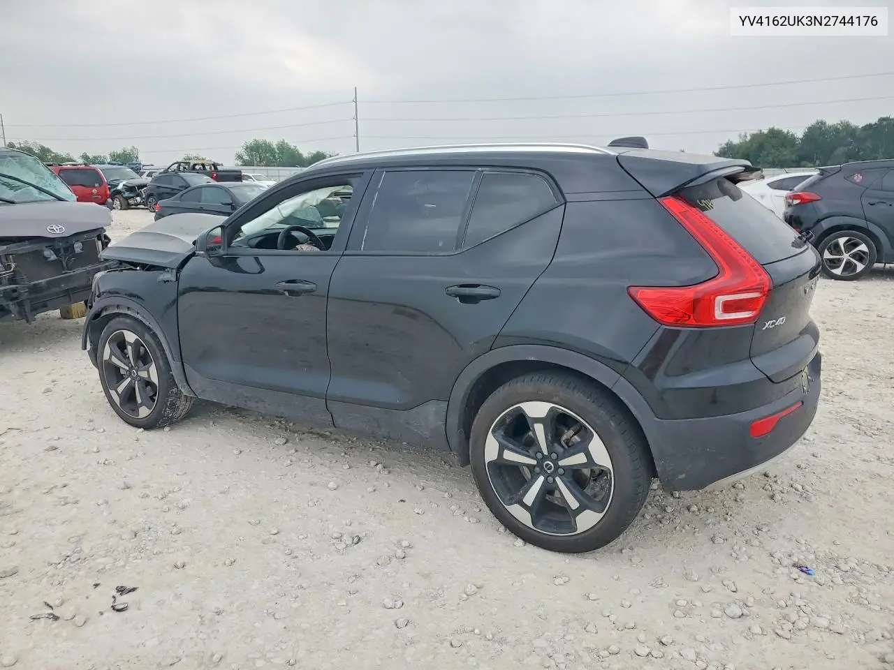 2022 Volvo Xc40 T5 Momentum VIN: YV4162UK3N2744176 Lot: 51560856